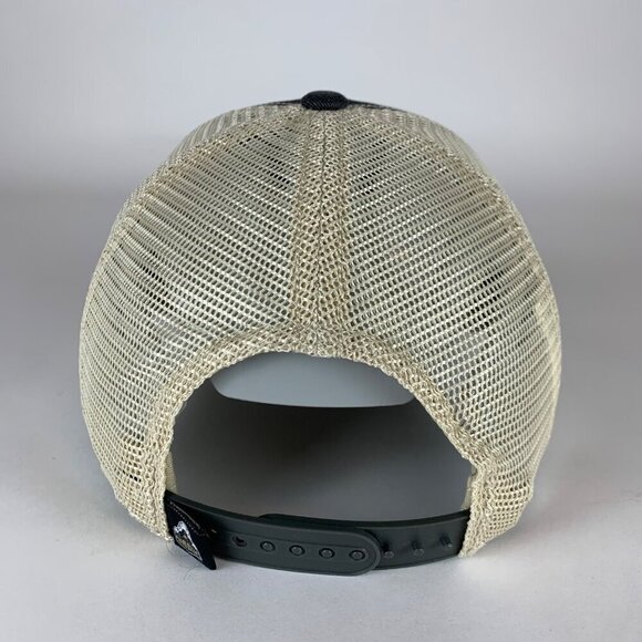 Purdue Boilermakers Black Gold Top of the World Relaxed Fit Snapback Trucker Hat - Picture 3 of 5